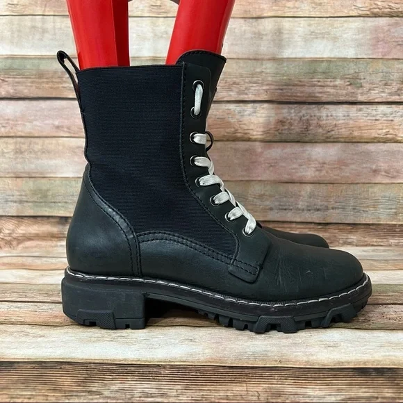 Rag & Bone Black Shiloh Boots